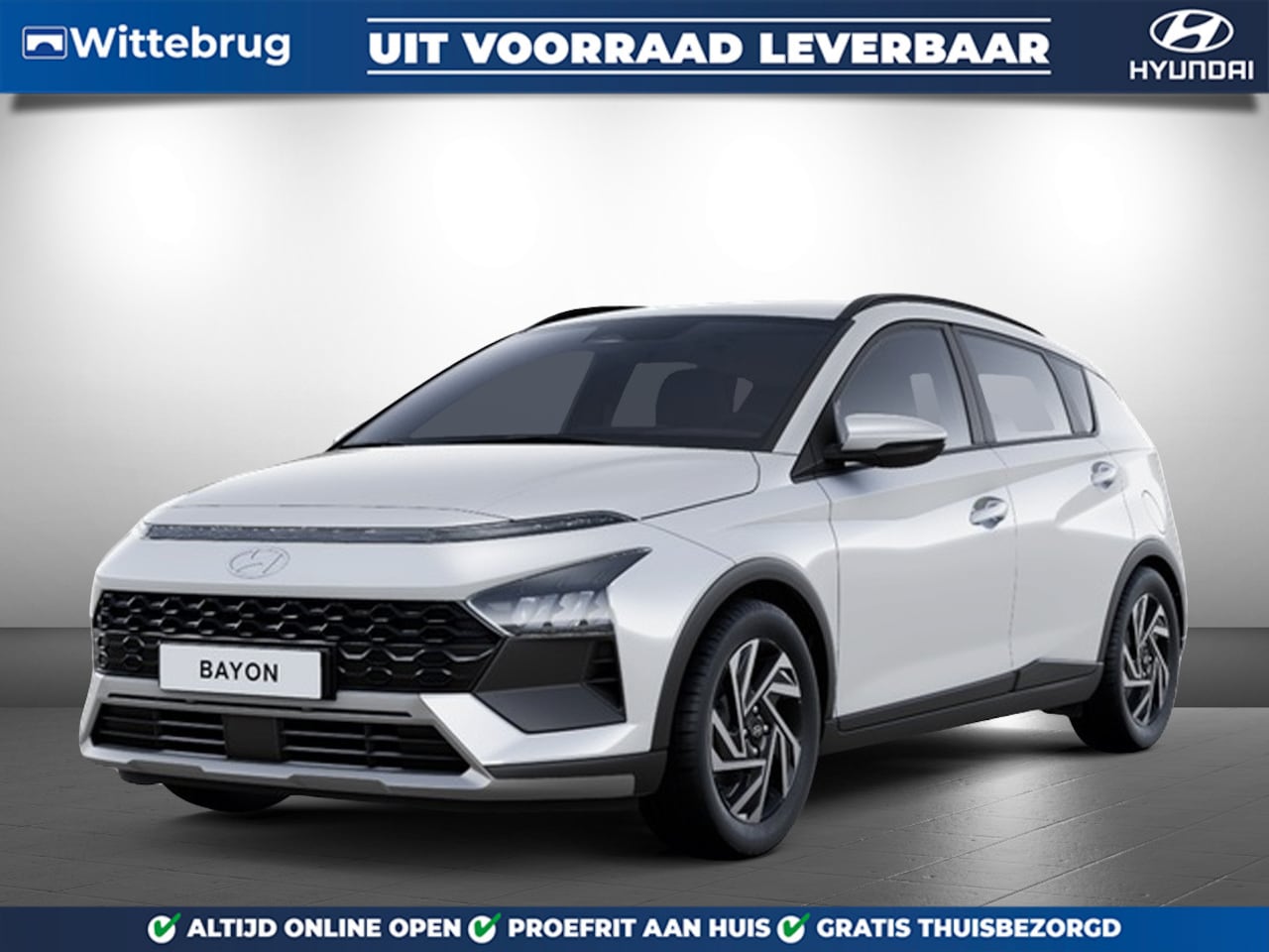 Hyundai Bayon - 1.0 T-GDI Comfort met Airconditioning, Navigatie, Camera achter Uit voorraad leverbaar - AutoWereld.nl