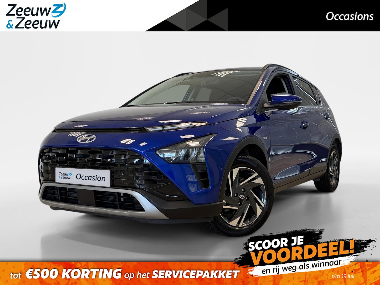 Hyundai Bayon - 1.0 MILD HYBRID | PREMIUM | DEALERONDERHOUDEN | - AutoWereld.nl