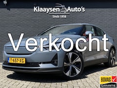 Polestar 2 - 2 Long Range 300 pk Single Motor 82 kWh | 1e eigenaar | navigatie | 360 camera | adaptieve