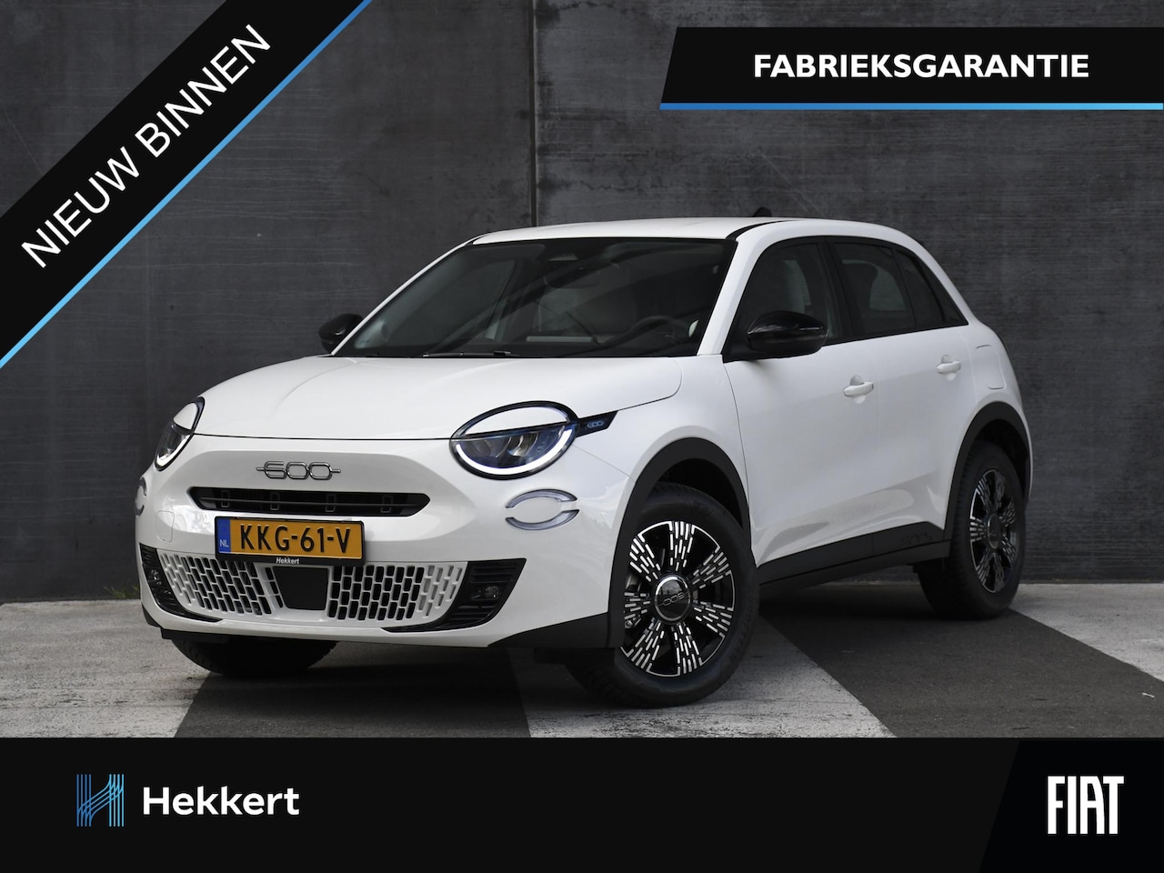Fiat 600 - Sport 1.2 Hybrid 145pk Automaat 17''LM | CRUISE.C | PDC ACHTER | DAB | APPLE-CARPLAY - AutoWereld.nl