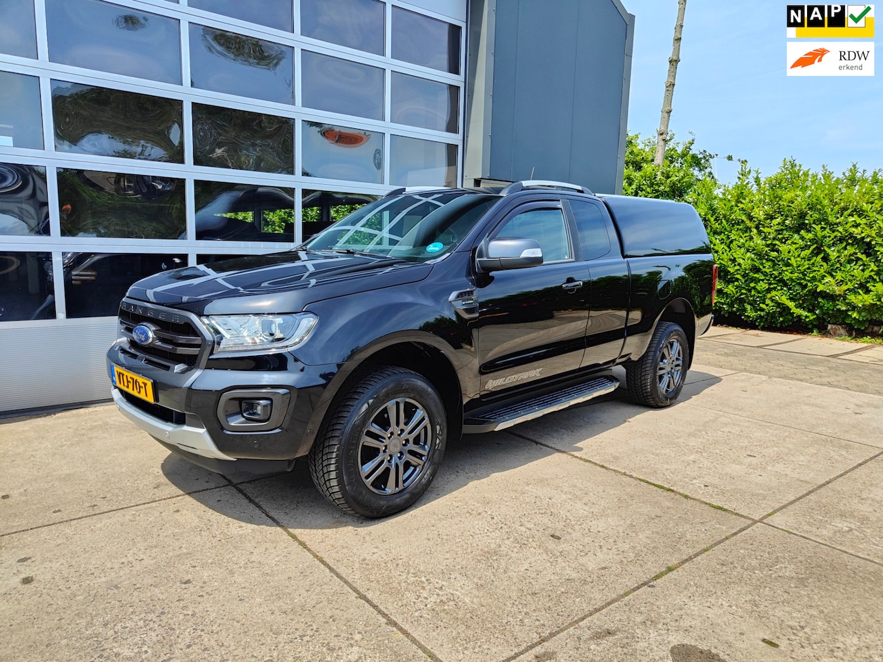 Ford Ranger - 2.0 EcoBlue Wildtrak Supercab 4x4 Huif - AutoWereld.nl