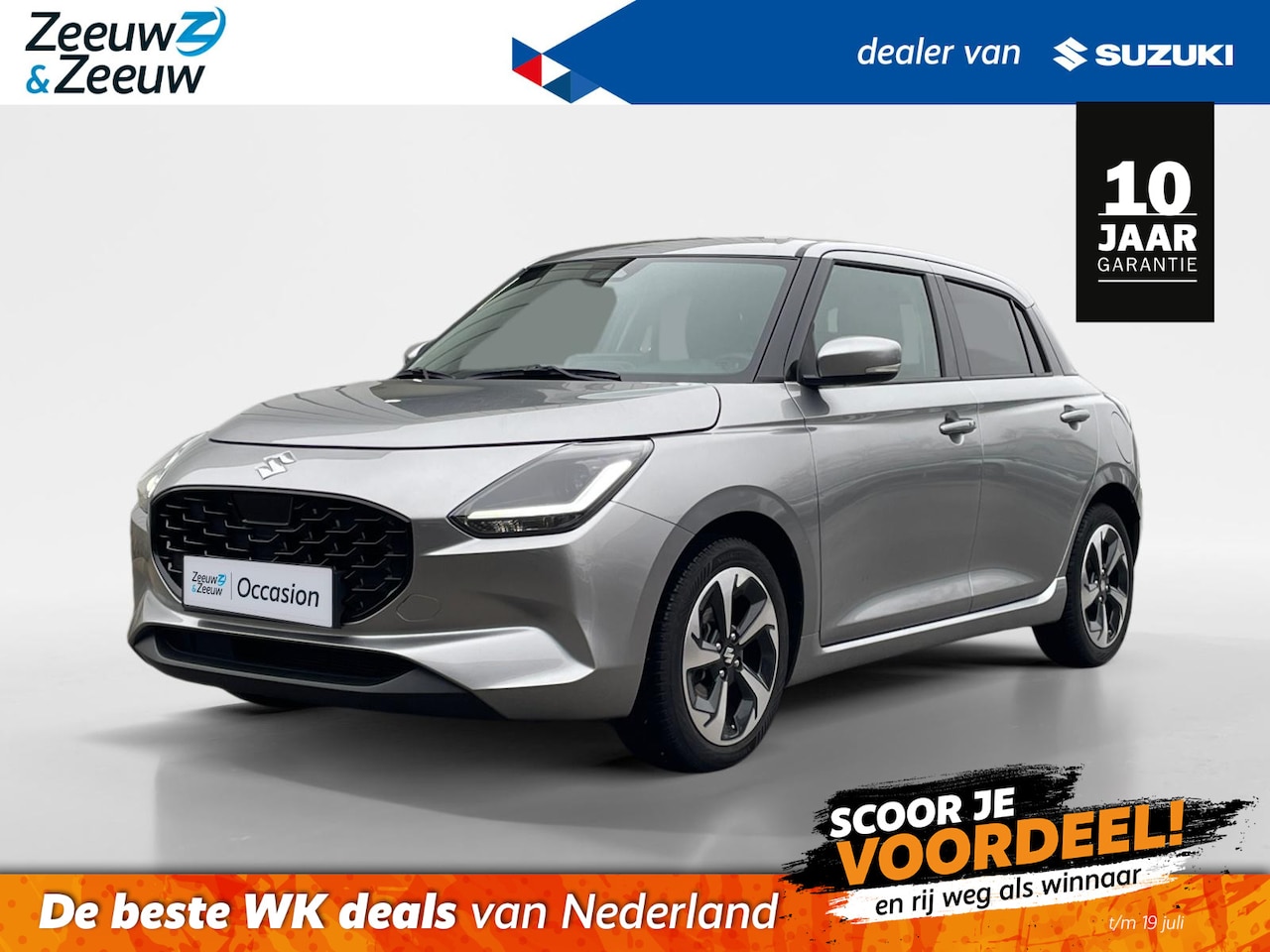 Suzuki Swift - 1.2 Style Smart Hybrid | 17inch lichtmetalen velgen | Navigatie | Dodehoek detectie | Gara - AutoWereld.nl