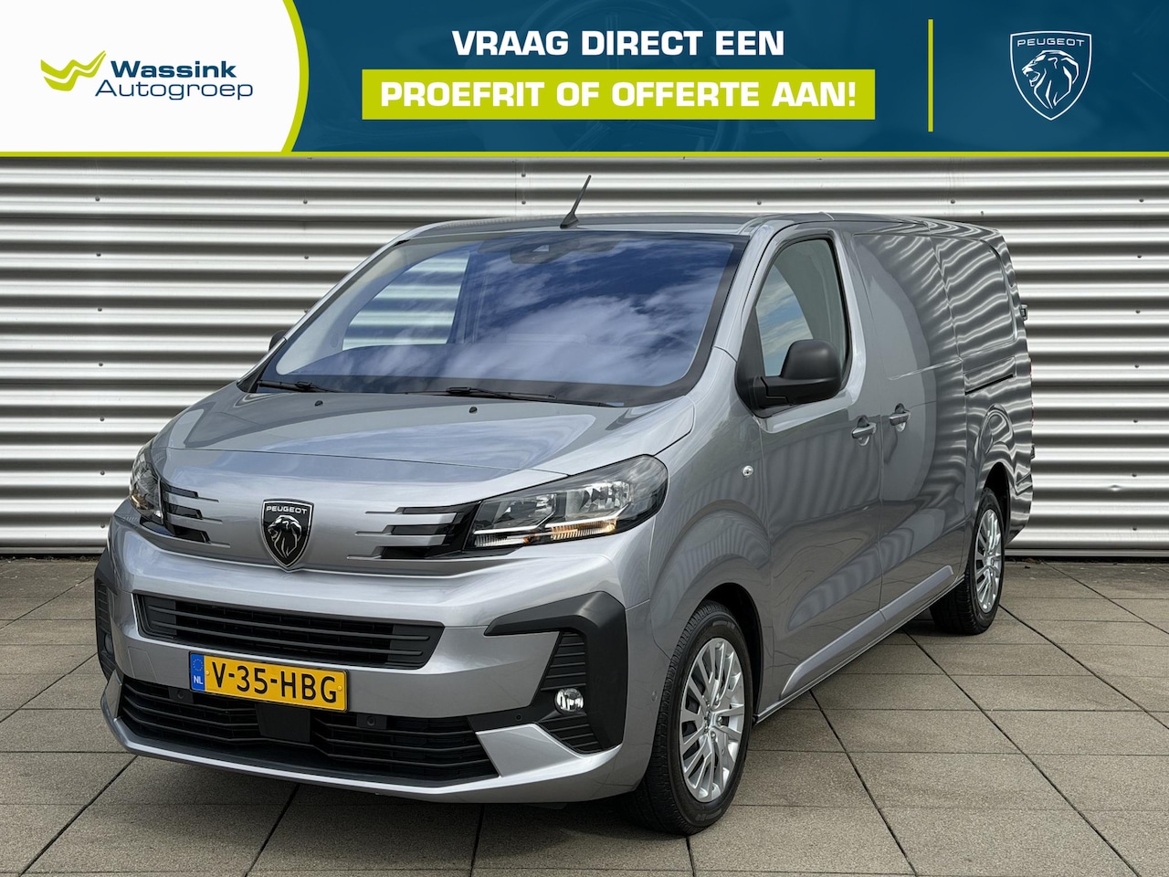 Peugeot Expert - 2.0 BlueHDI 145 S&S L3 | Automaat | Achteruitrijcamera | Cruise Control | Navigatie | 3 Zi - AutoWereld.nl