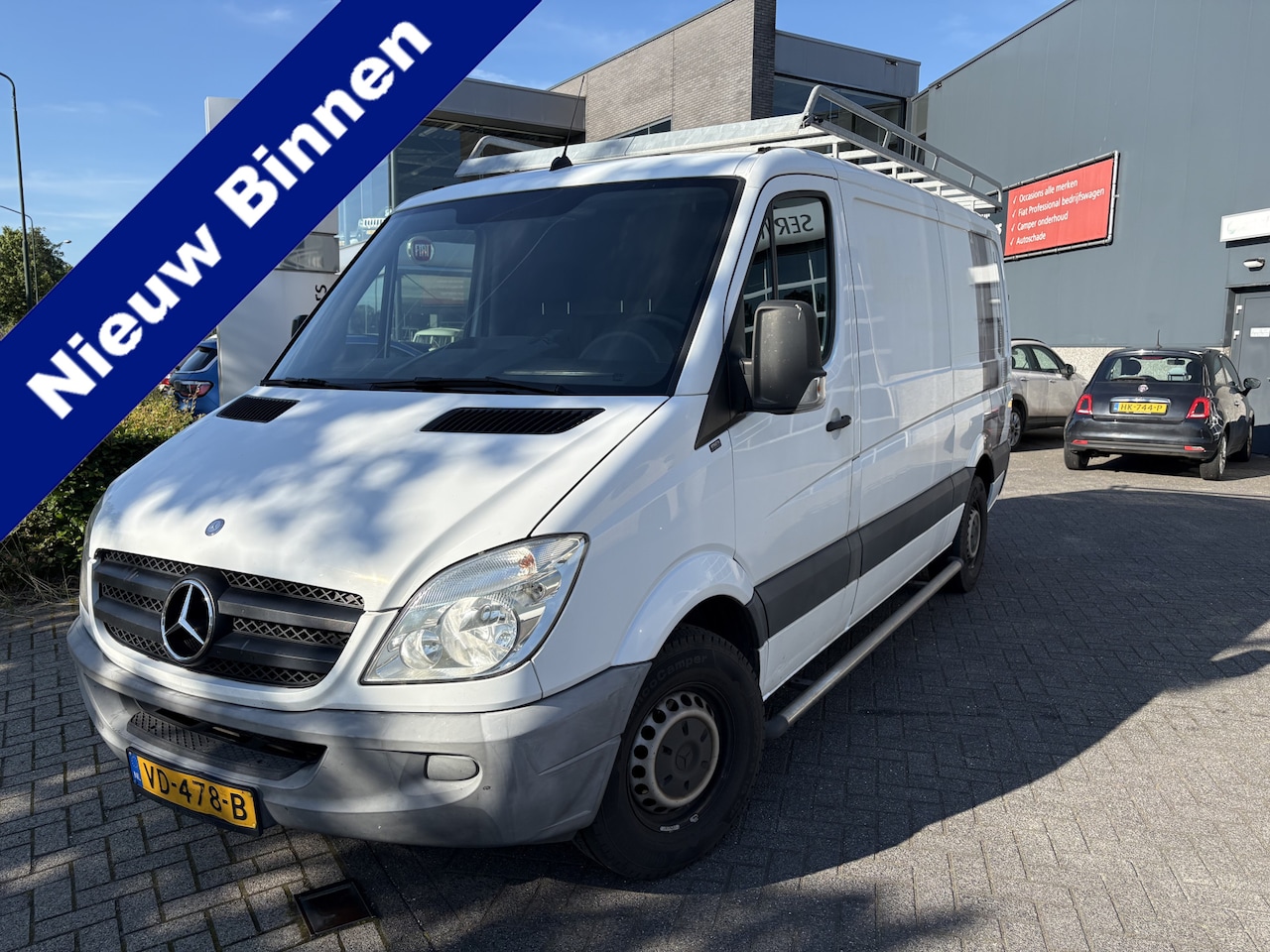 Mercedes-Benz Sprinter - 316 2.2 CDI 366 EHD Automaat Achteruitrijcamera - Navigatie - Airco - Tussenschot volledig - AutoWereld.nl
