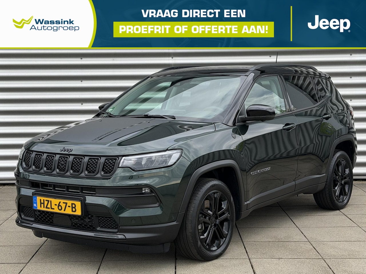 Jeep Compass - 4xe 240 Plug-in Hybrid Electric North Star | Adaptive Cruise Control | 360° Camera | Schui - AutoWereld.nl