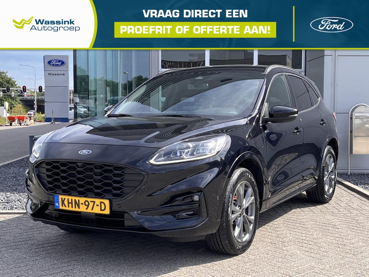 Ford Kuga - 2.5 PHEV ST-Line X Winterpack | Achterbank verwarming | Electrische achterklep | Navigatie - AutoWereld.nl