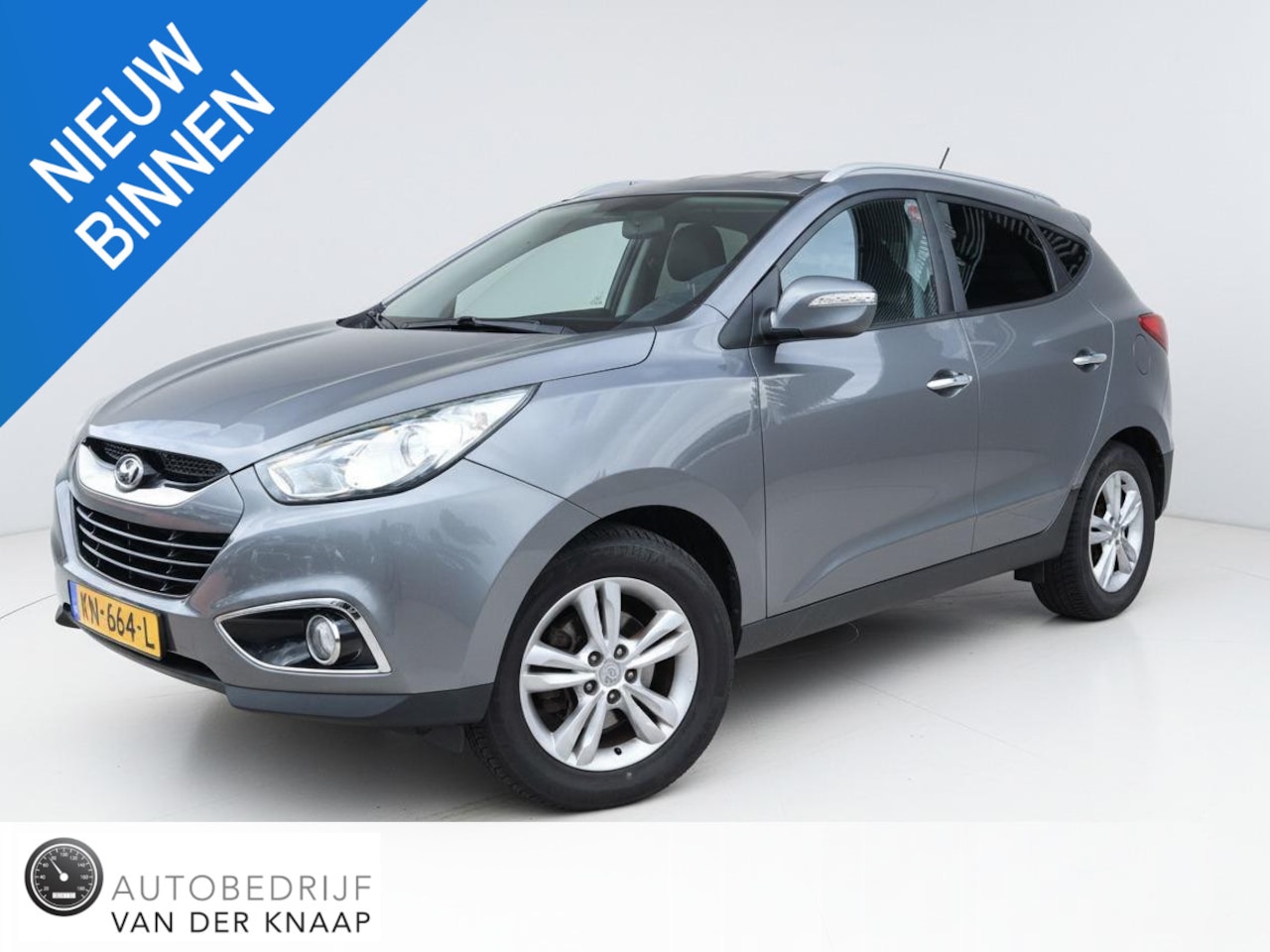 Hyundai ix35 - 2.0i Style | Cruise | Clima | Keyless start+entry | PDC | Half leder | - AutoWereld.nl