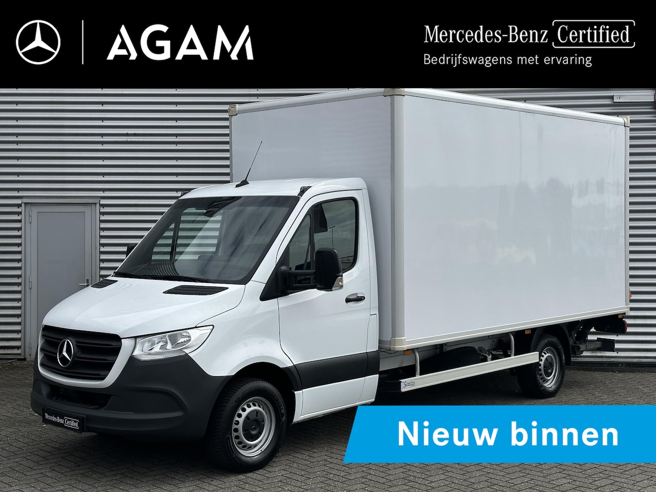 Mercedes-Benz Sprinter - 317 CDI Bakwagen Laadklep Automaat Airco Apple Carplay Navigatie | Origineel NL-Auto - AutoWereld.nl