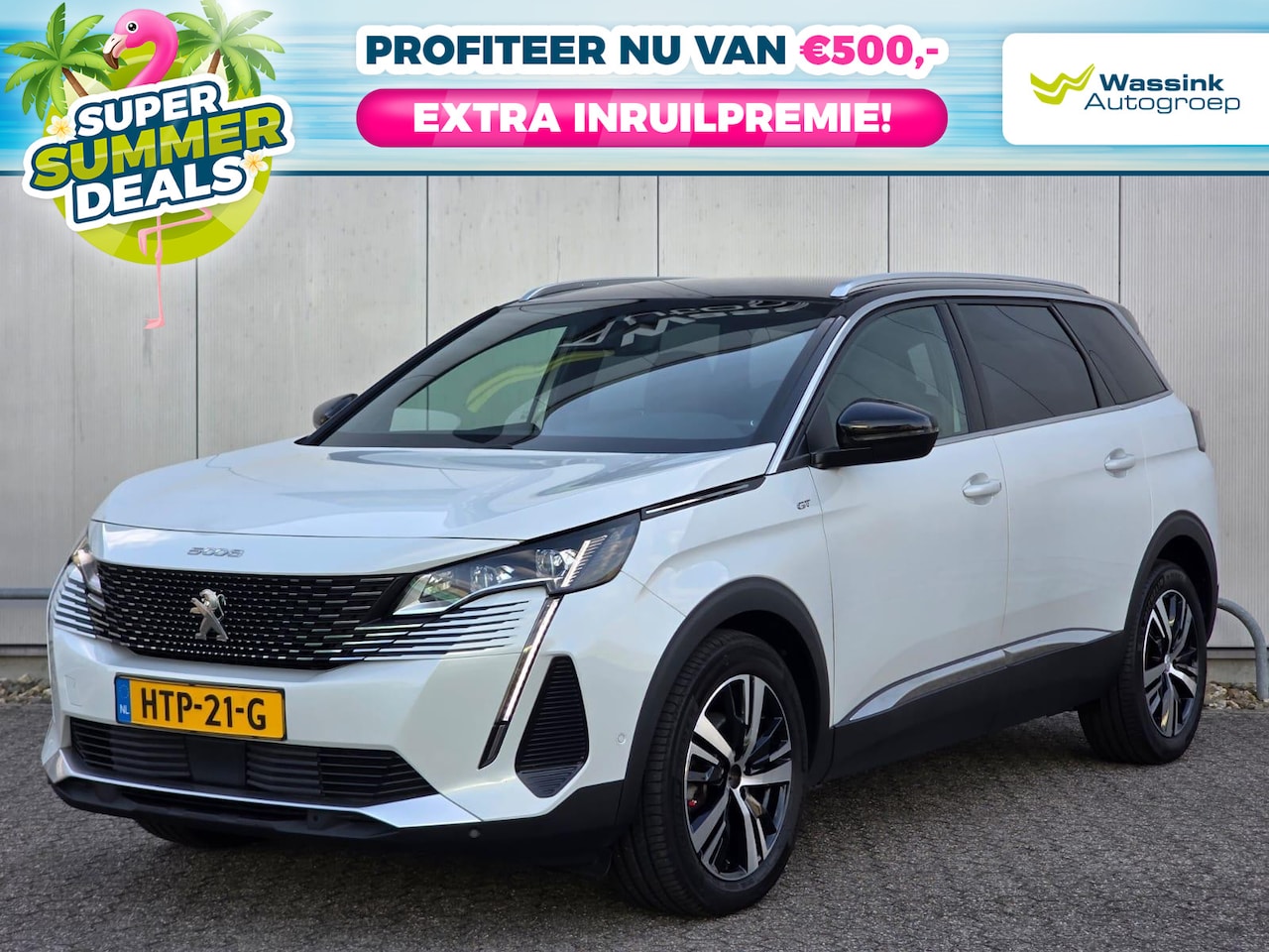 Peugeot 5008 - 130pk GT Automaat | Summer Deals | Navigatie | Camera | Climate Control | 7-persoons - AutoWereld.nl