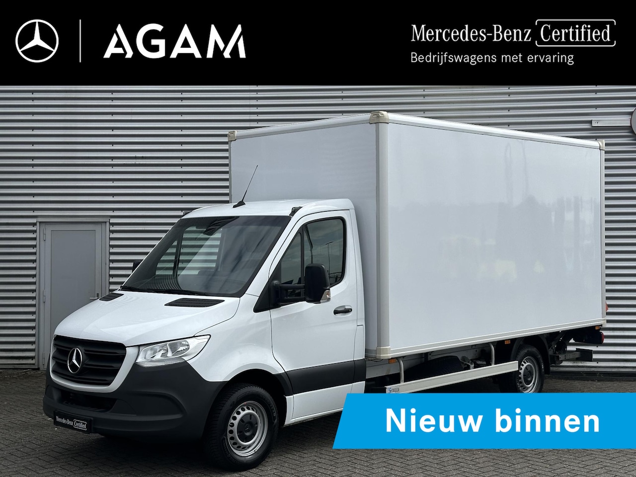 Mercedes-Benz Sprinter - 317 CDI Bakwagen Laadklep Automaat Airco Apple Carplay Navigatie | Origineel NL-Auto - AutoWereld.nl
