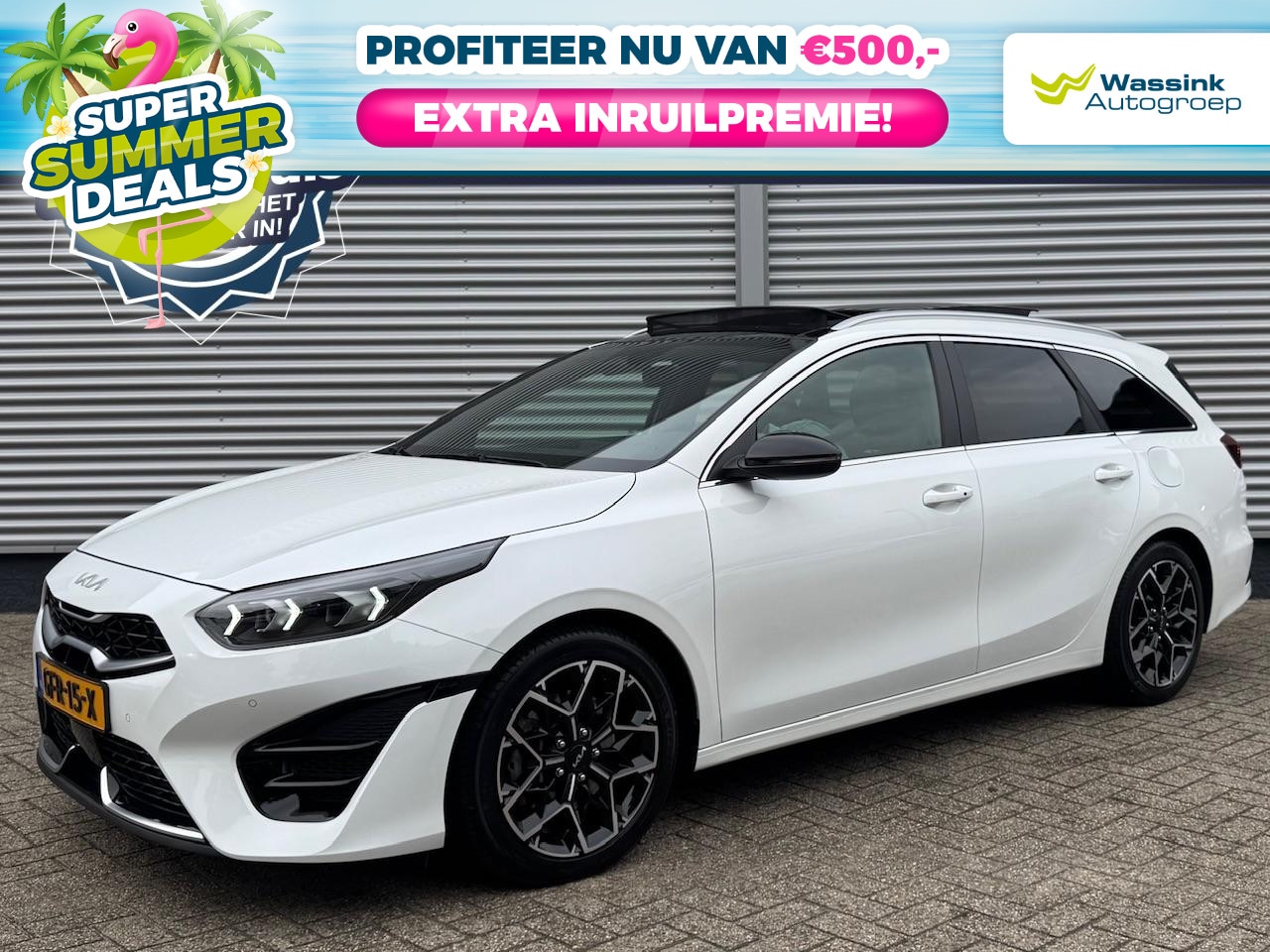 Kia Cee'd Sportswagon - Ceed Sw 1.5 T-GDi 140pk GT-Line | Summer Deals | Schuif/Kanteldak | Stoel/Stuurwielverwarm - AutoWereld.nl