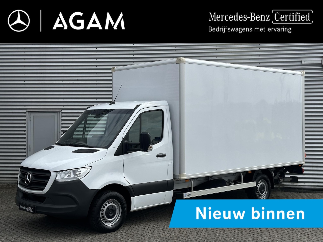 Mercedes-Benz Sprinter - 317 CDI Bakwagen Laadklep Automaat Airco Apple Carplay Navigatie | Origineel NL-Auto - AutoWereld.nl