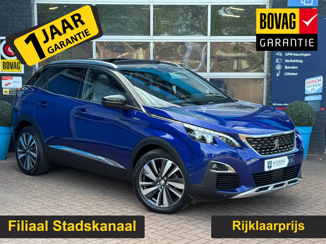 Peugeot 3008 - 1.2 PureTech GT Line Gratis Afleverpakket! | Panoramadak | Apple Carplay | - AutoWereld.nl