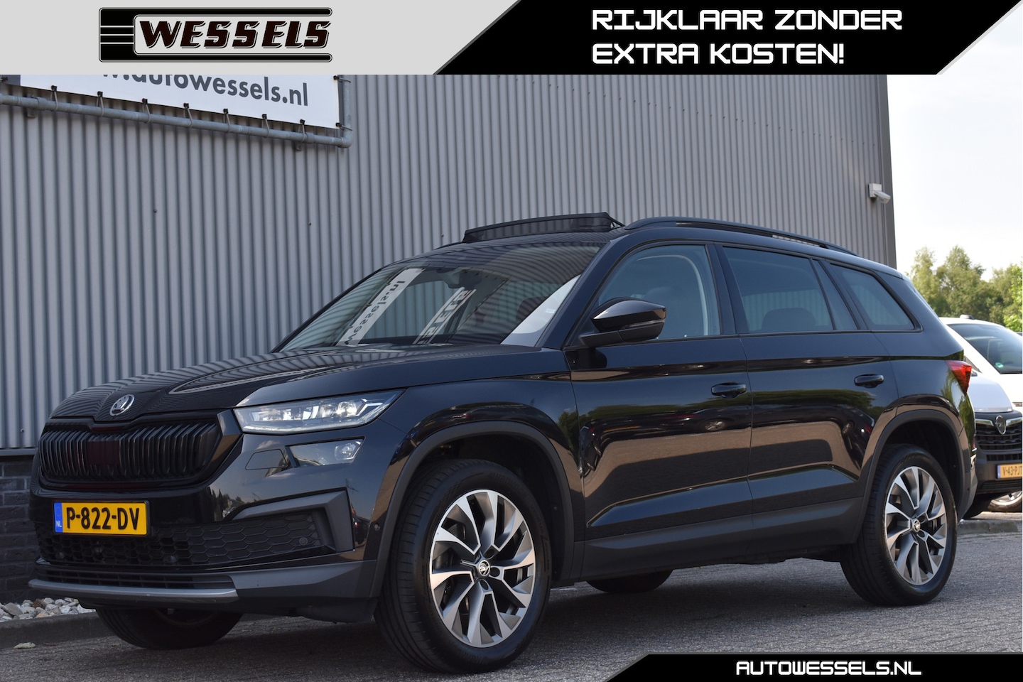 Skoda Kodiaq - 1.5 TSI Business Edition Facelift Panorama, Elek. Trekhaak, Virtual cockpit, Adaptive crui - AutoWereld.nl