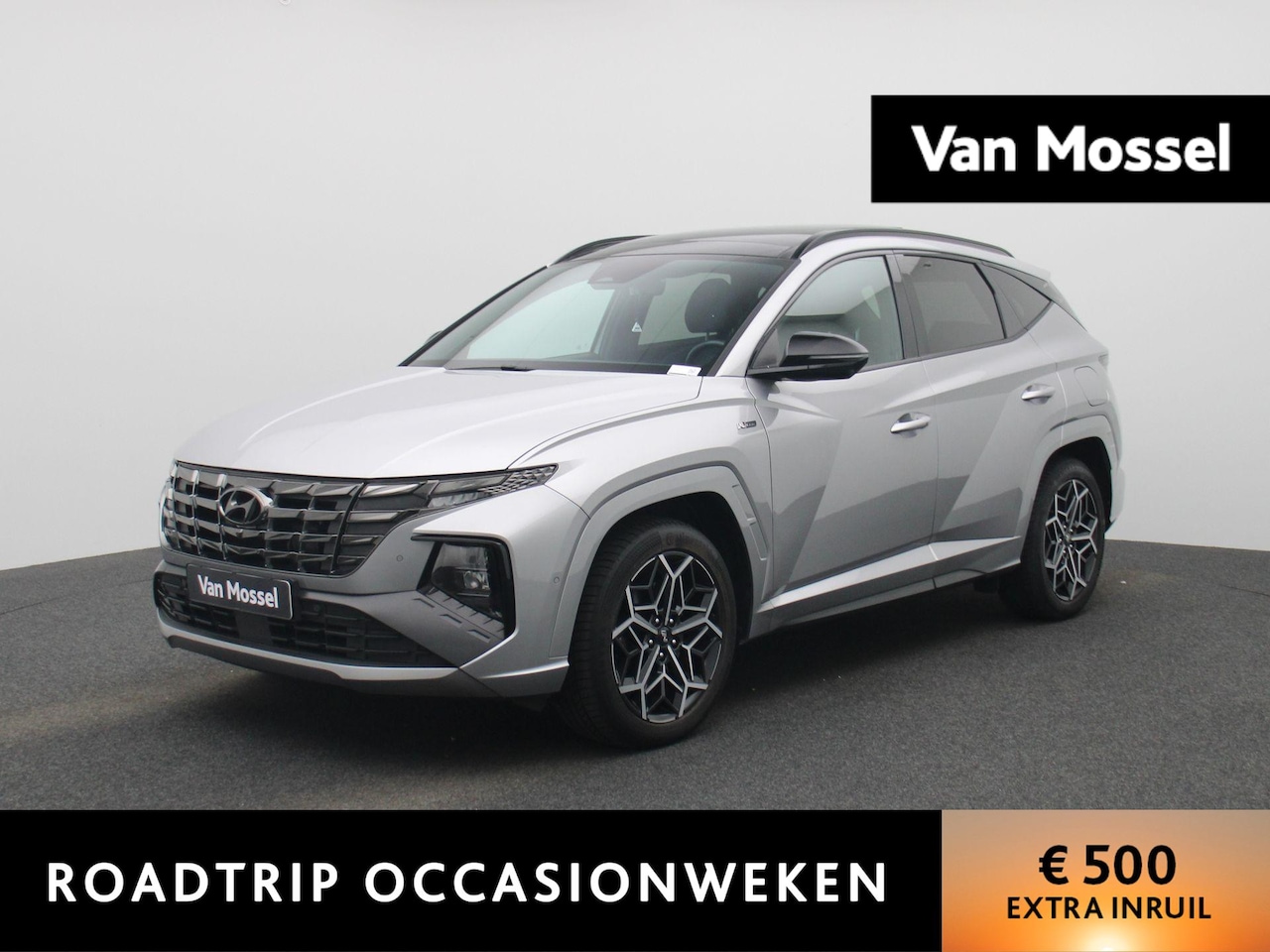 Hyundai Tucson - 1.6 T-GDI PHEV N Line Sky 4WD | Automaat | Schuifdak | Navigatie | Stoel/Stuur verwarming - AutoWereld.nl