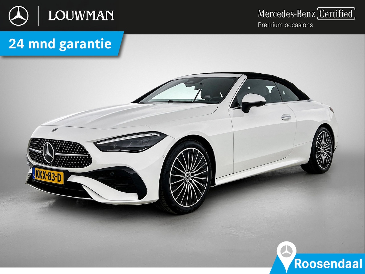 Mercedes-Benz CLE Cabriolet - 180 AMG Sportpakket | Airscarf | Aircap | Memory | Keyless Go | Stuur en Stoelverwarming | - AutoWereld.nl