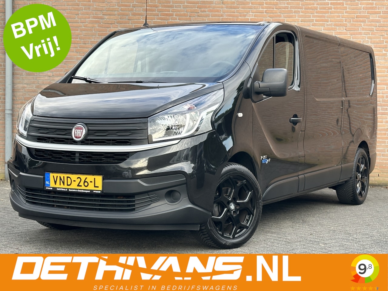 Fiat Talento - 2.0MultiJet 145PK Lang BlackLine / Cruisecontrol / Navigatie / Euro6 - AutoWereld.nl