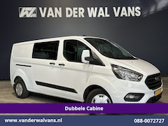 Ford Transit Custom - 2.0 TDCI 131pk L2H1 Dubbele Cabine Euro6 Airco | 5-Zits | Apple Carplay | LED | Cruisecont