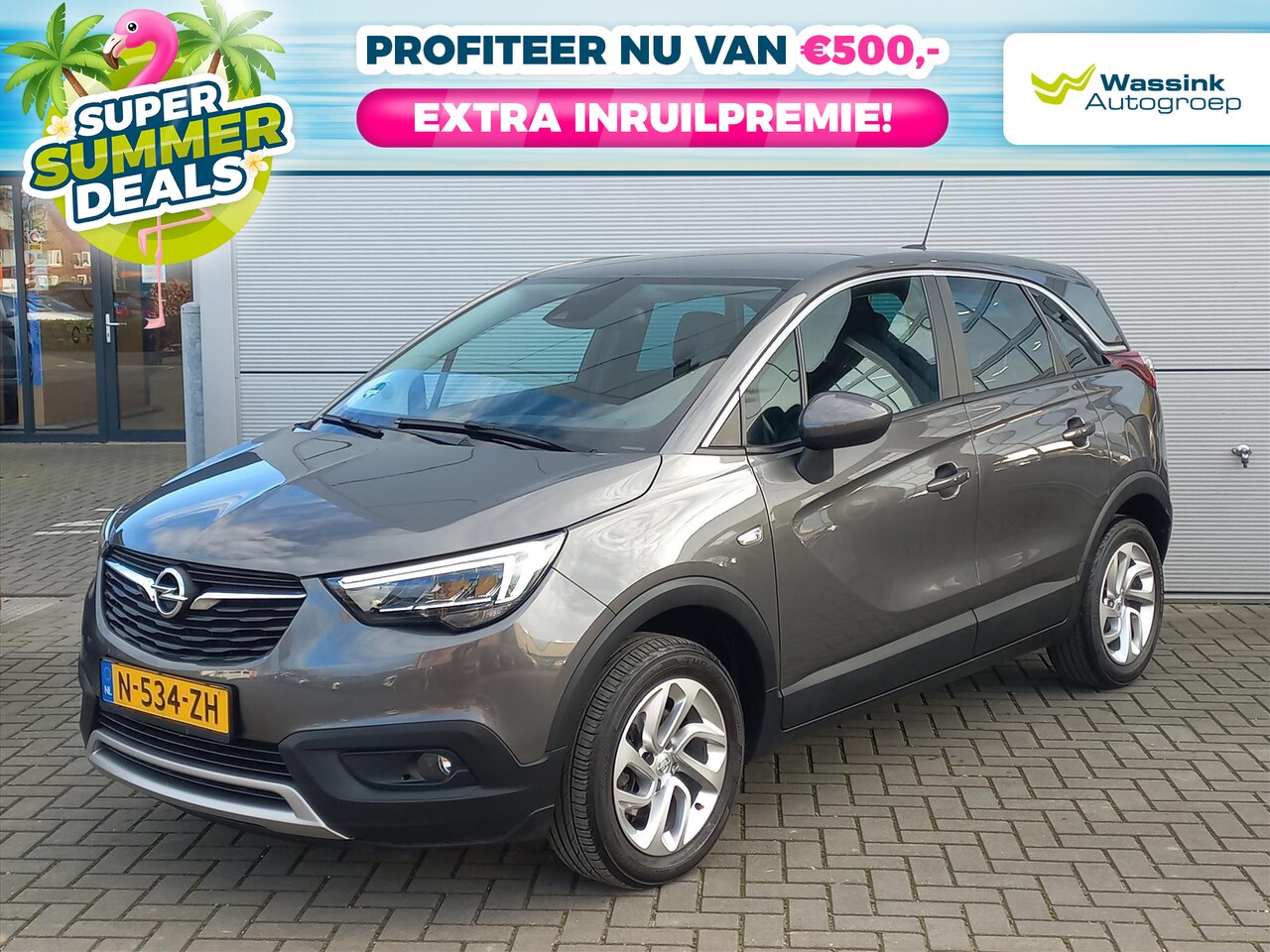 Opel Crossland X - 1.2T 110pk Innovation | Summer Deals | Navigatie by app | Lm-velgen | Cruise control | Par - AutoWereld.nl