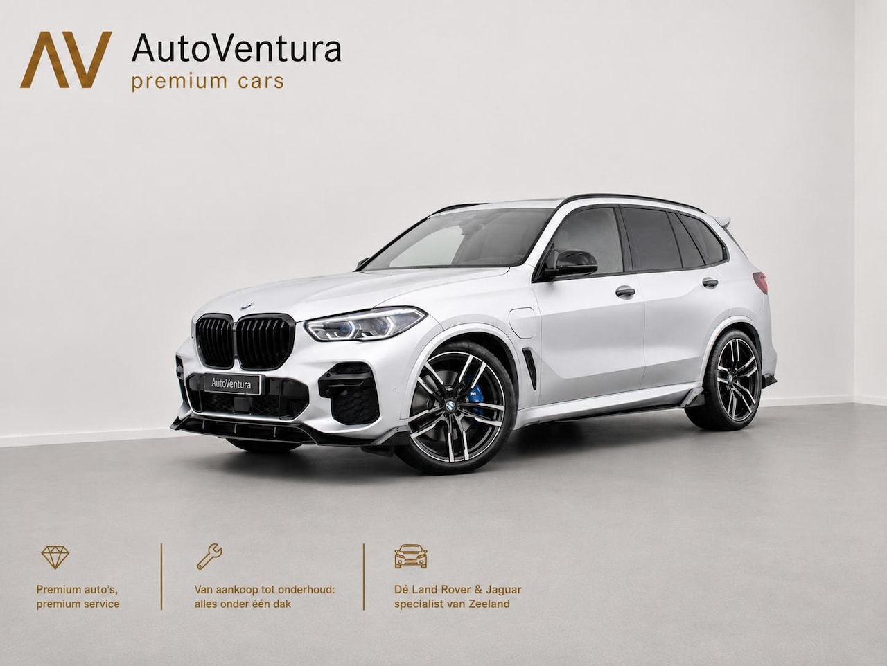 BMW X5 - xDrive45e High Executive | M-sport | Hifi Sound | Schuif-/kantel Pano | Spoiler pakket! | - AutoWereld.nl