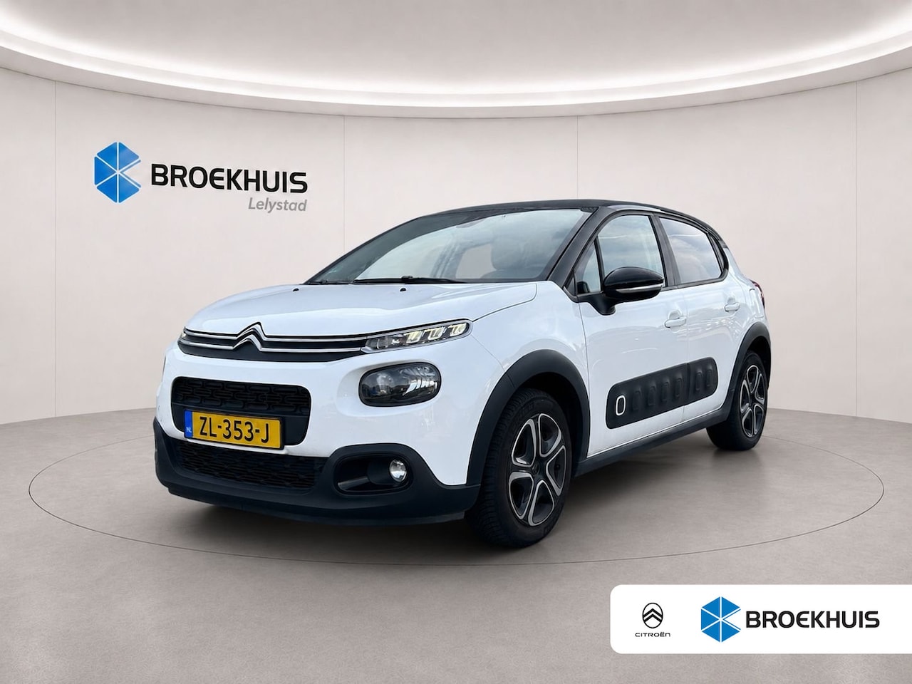 Citroën C3 - 1.2 PURETECH 83PK FEEL EDITION / NAVI / CLIMA / LED / PDC / BLUETOOTH / CRUISECONTROL !! - AutoWereld.nl