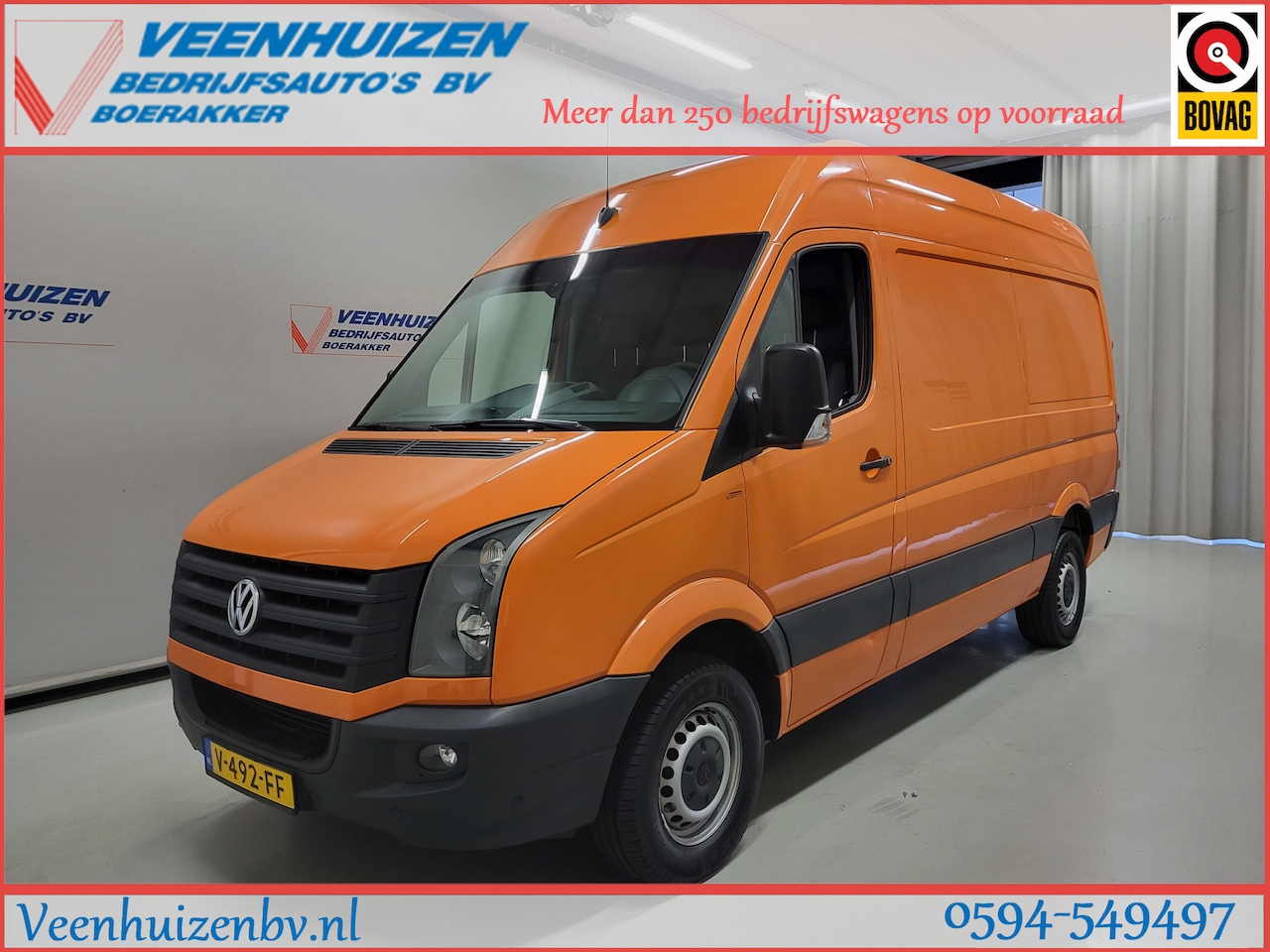 Volkswagen Crafter - 2.0TDI L2/H2 3500kg Trekgewicht Euro 6! - AutoWereld.nl