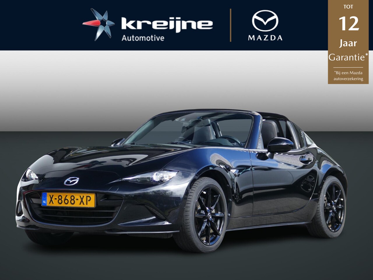 Mazda MX-5 RF - 2.0 SkyActiv-G 160 GT-M | Automaat | Apple Carplay/Android Auto | Camera | Stoelverwarming - AutoWereld.nl