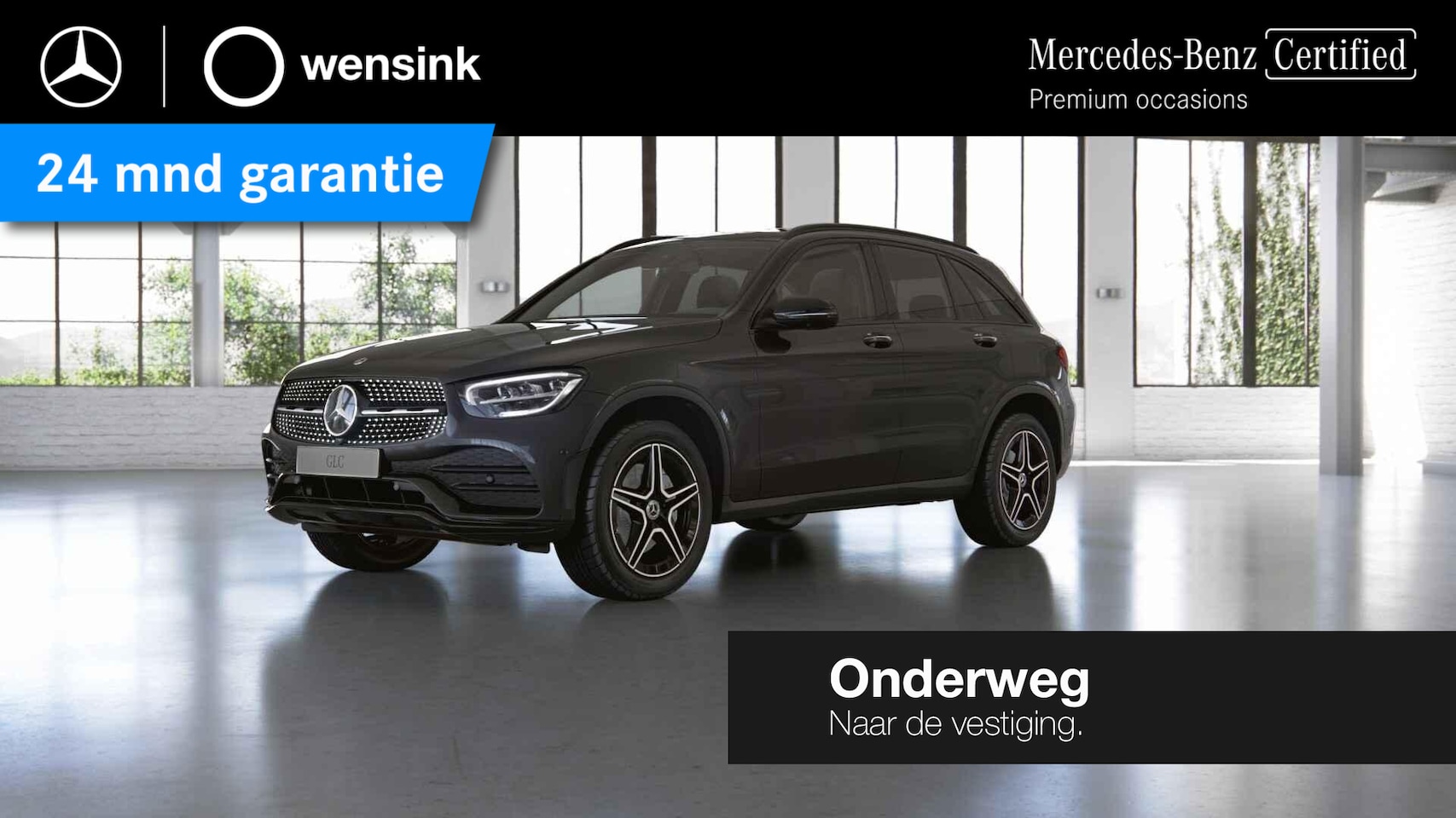 Mercedes-Benz GLC-klasse - 300e 4MATIC Business Solution AMG | Night | Panoramadak | Trekhaak | Widescreen | Stoelver - AutoWereld.nl