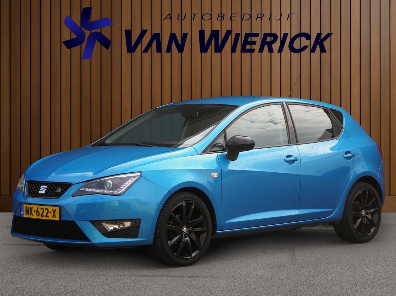 SEAT Ibiza - 1.0 EcoTSI FR Connect | Carplay | Cruise | Stoelverwarming | Navi | LM Velgen | NAP - AutoWereld.nl