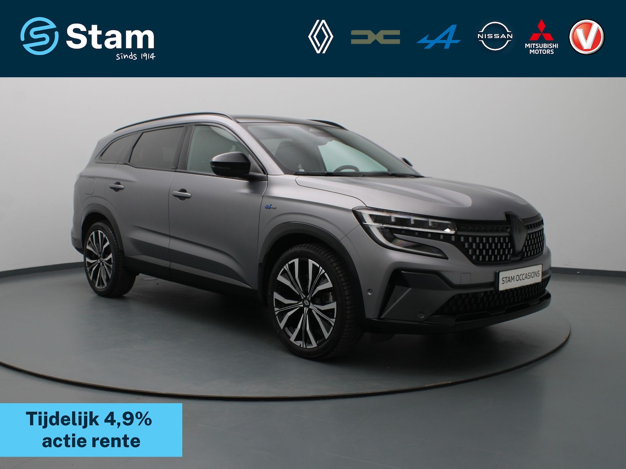 Renault Espace - E-Tech full hybrid 200pk esprit Alpine 7p. Rondomzicht camera | Head-up display - AutoWereld.nl