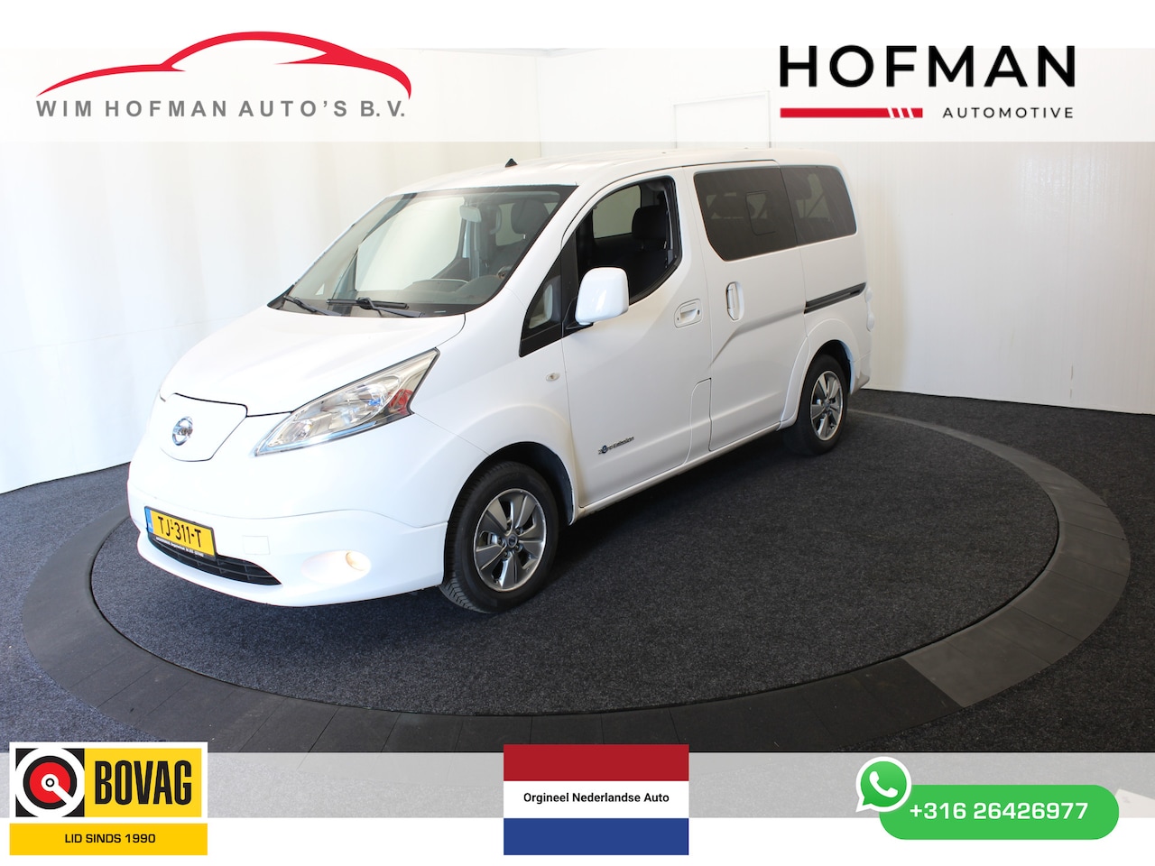 Nissan e-NV200 Evalia - 40 kWh 2.Zero Edition 7p Camera Navi - AutoWereld.nl