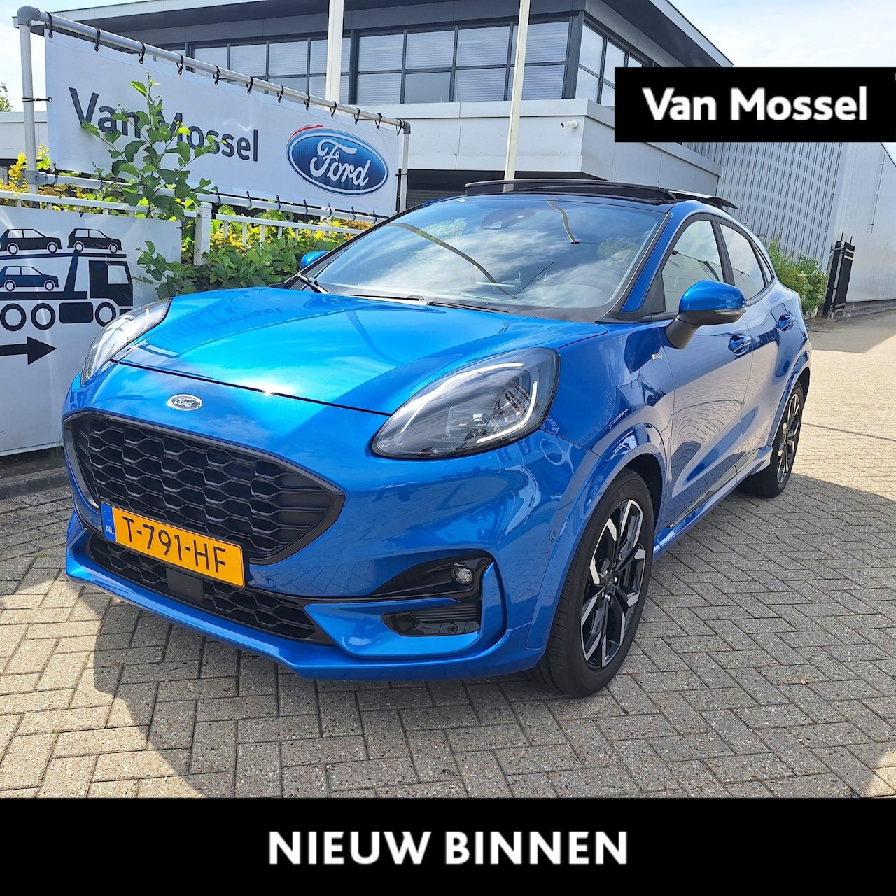 Ford Puma - 1.0 EcoBoost Hybrid ST-Line X Ged. Lederenbekleding | Winter Pack | Achteruitrij Camera | - AutoWereld.nl