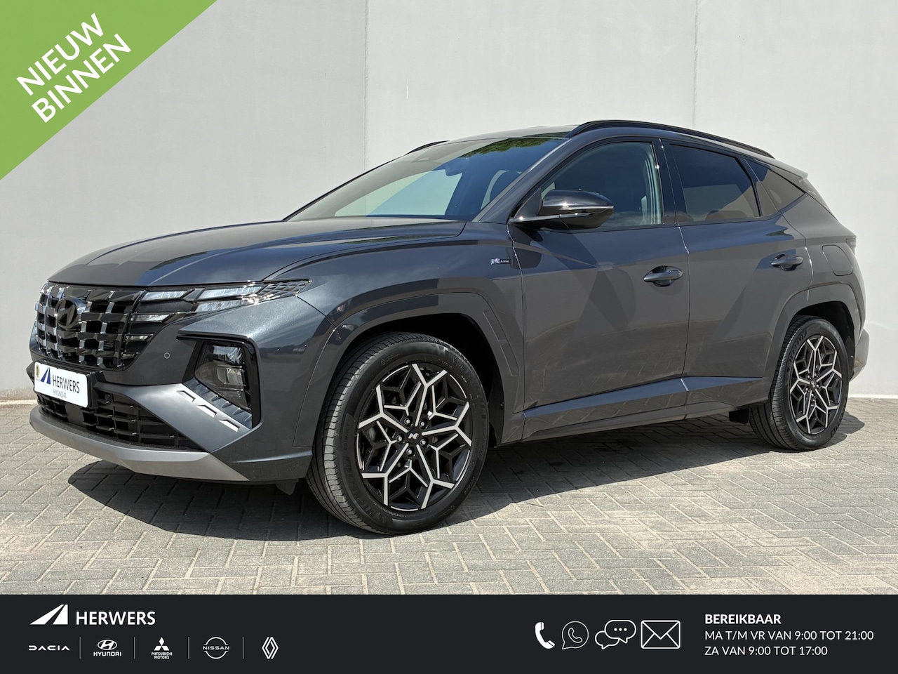 Hyundai Tucson - 1.6 T-GDI PHEV N Line 4WD / Fabrieksgarantie t/m 04-2027 / Dealer Onderhouden / Stoel-/Stu - AutoWereld.nl