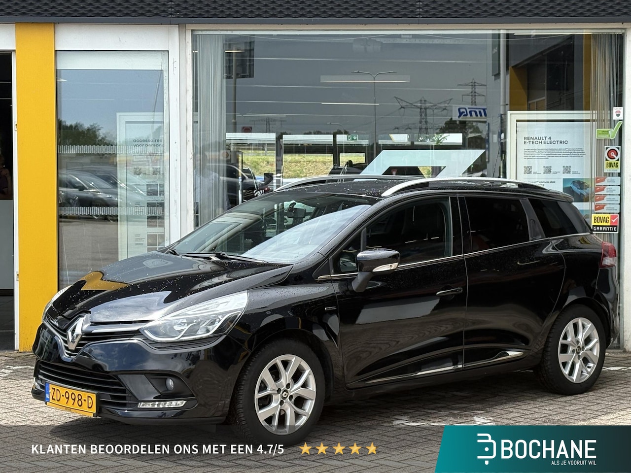 Renault Clio Estate - 0.9 TCe Limited | NAP | 100% dlr onderhouden | Trekhaak | Navigatie | Airco | Cruise Contr - AutoWereld.nl