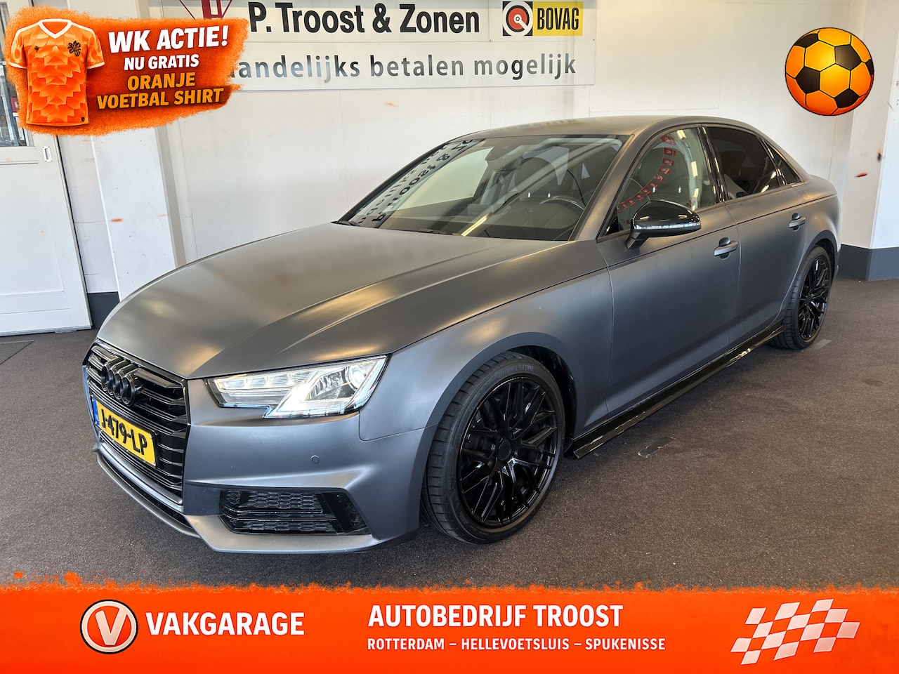 Audi A4 Limousine - 1.4 TFSI Sport S-Line edition Automaat | Lederen bekleding | Cruise control | Climate cont - AutoWereld.nl