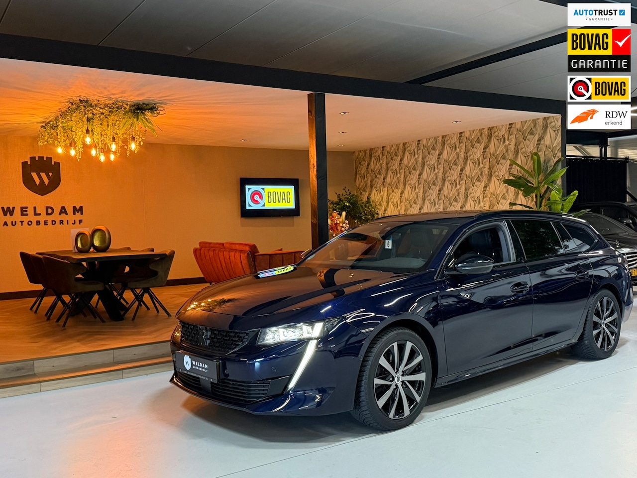 Peugeot 508 SW - 1.6 PureTech GT|Trekhaak|Speciale Kleur|360 Camera|Massage Stoelen|Memory|Focal Audio|Nigh - AutoWereld.nl