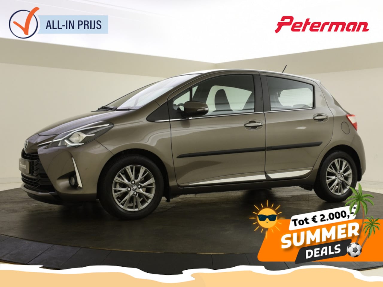 Toyota Yaris - 1.5 VVT-i Executive | Camera | Navigatie | Halfleer - AutoWereld.nl