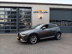 Mazda CX-3 - Skyactiv Luxury 120pk Navi Cruise/Clima AUR-Camera PDC v+a Apple play Trekhaak Head up 18i