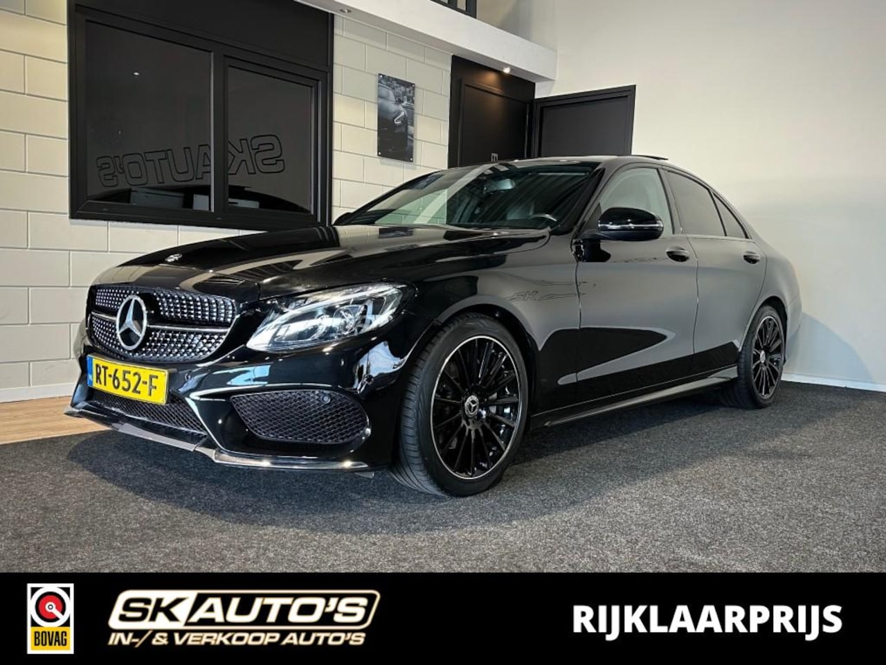 Mercedes-Benz C-klasse - 180 SPORT EDITION l NAP l PANORAMA l STOELVERW l CLIMA l CAM l - AutoWereld.nl