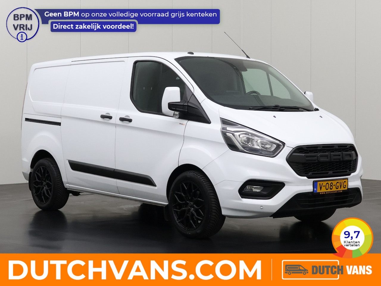 Ford Transit Custom - 2.0TDCI 130PK Automaat Raptor Sport | Navigatie | Camera | 3-Zits | Betimmering | Airco - AutoWereld.nl