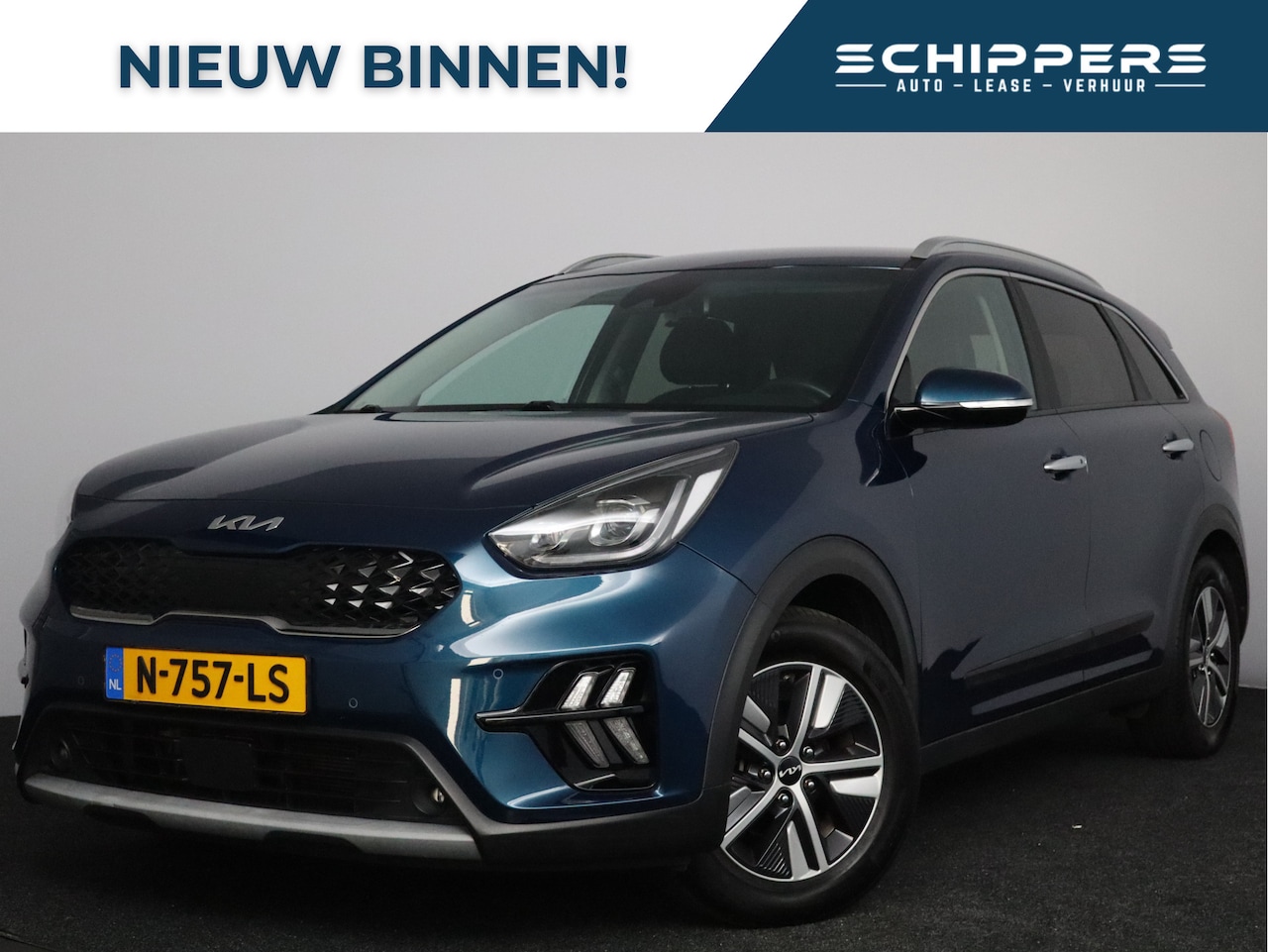 Kia Niro - 1.6 GDi Hybrid DynamicPlusLine | Half Leder | Navigatie | Achteruitrijcamera | Hybride | - AutoWereld.nl