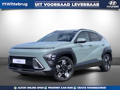 Hyundai Kona - 1.6 GDI HEV Premium Full Hybride Automaat met Navigatie, Lederen bekleding en Stoelverwarm