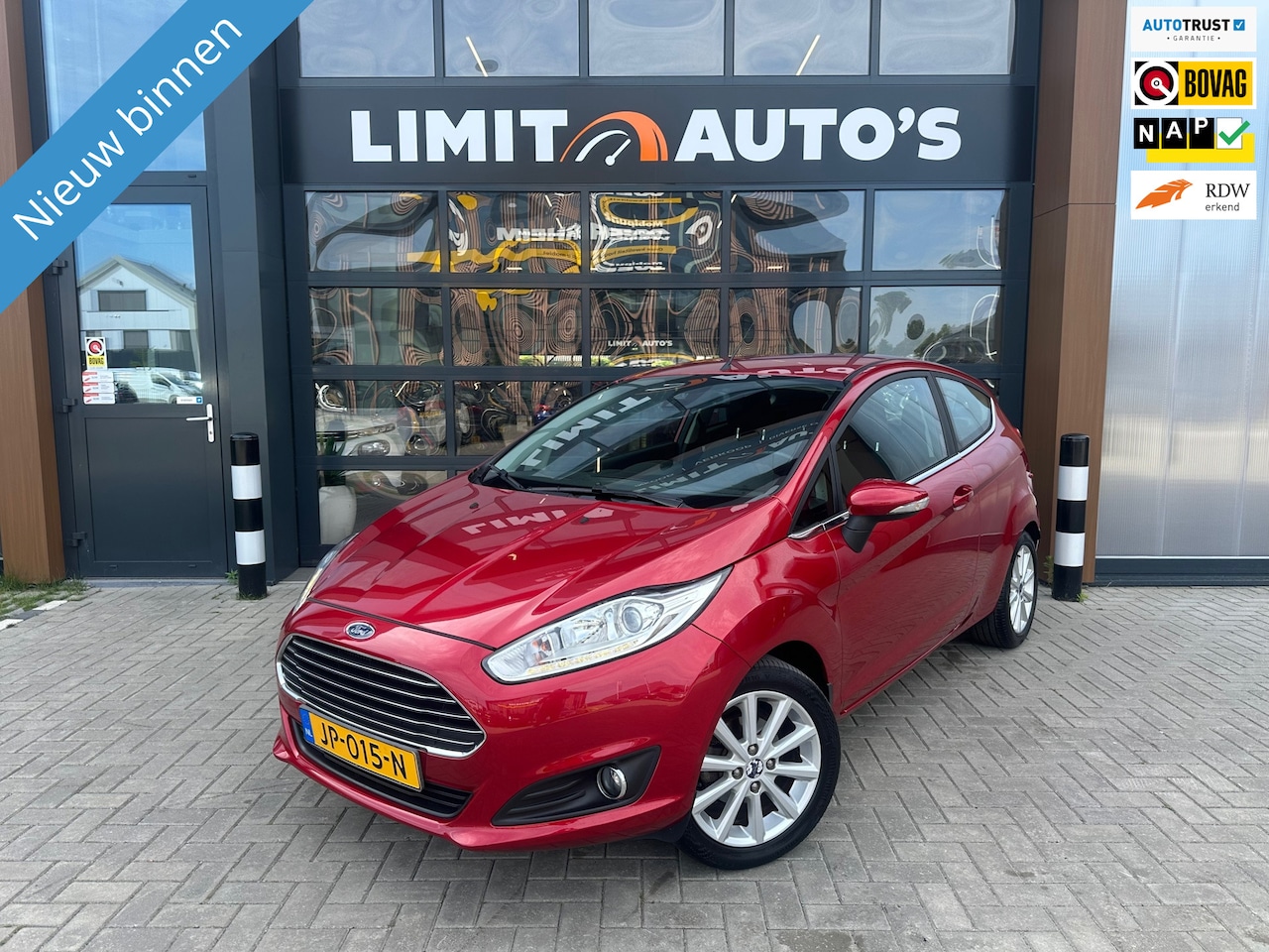 Ford Fiesta - 1.0 EcoBoost Titanium Climate/Navi/Cruise/Pdc/Lmv/Nap/Apk - AutoWereld.nl