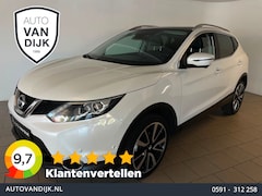 Nissan Qashqai - 1.2 Visia AIRCO NAVI CRUISE ELEK RAMEN CENT VERG VELGEN TREKHAAK CAMERA HOGE ZIT KEURIGE A