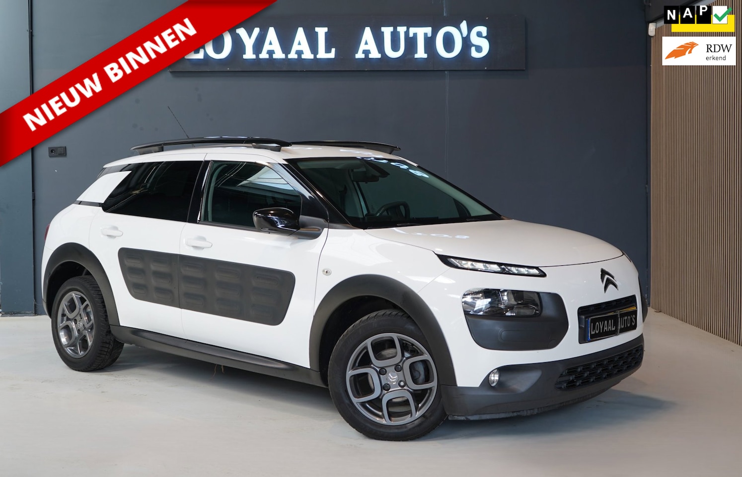 Citroën C4 Cactus - 1.2 PureTech Business | CRUISE | NAVI | AIRCO | PDC | ELEK.RAMEN | APK | NAP . - AutoWereld.nl