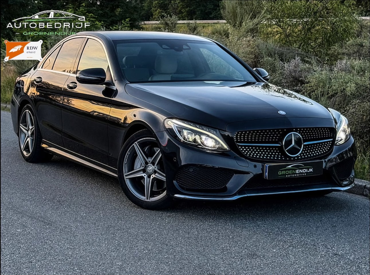 Mercedes-Benz C-klasse - 250 Edition 1 HUD / CREME LEDER / STANDKACHEL /LANEASSIST / CAM / 211PK / PDC / STOELVERW - AutoWereld.nl