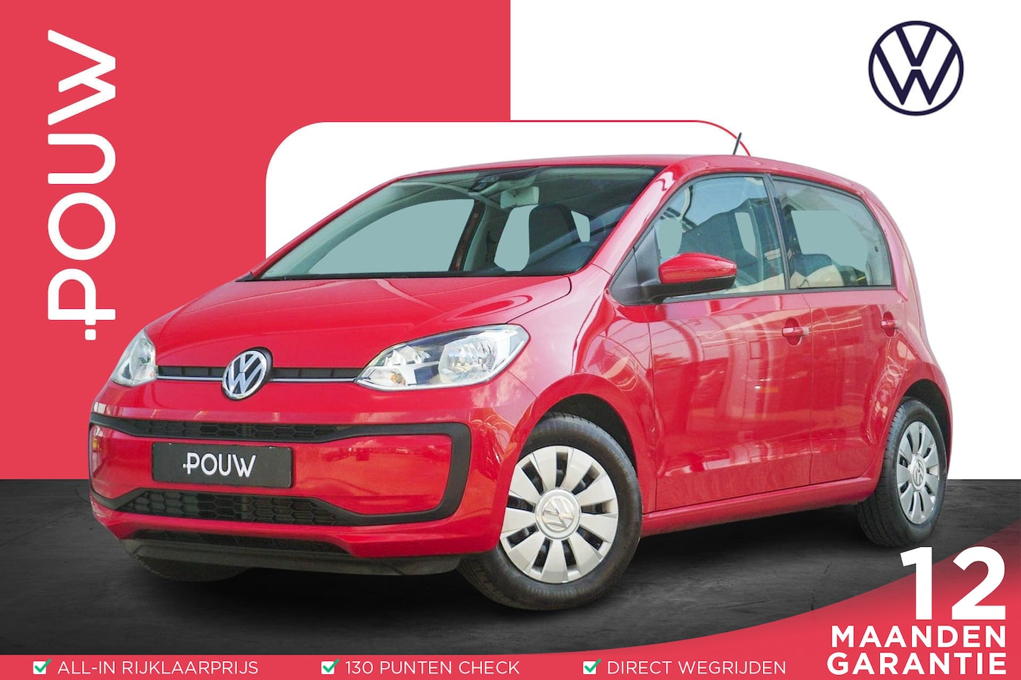 Volkswagen Up! - 1.0 60pk Move up! | Airco | DAB | 36000km! - AutoWereld.nl