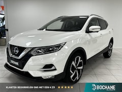 Nissan Qashqai - 1.3 DIG-T Tekna PANORAMADAK | TREKHAAK | ACHTERUITRIJCAMERA | NAVIGATIE