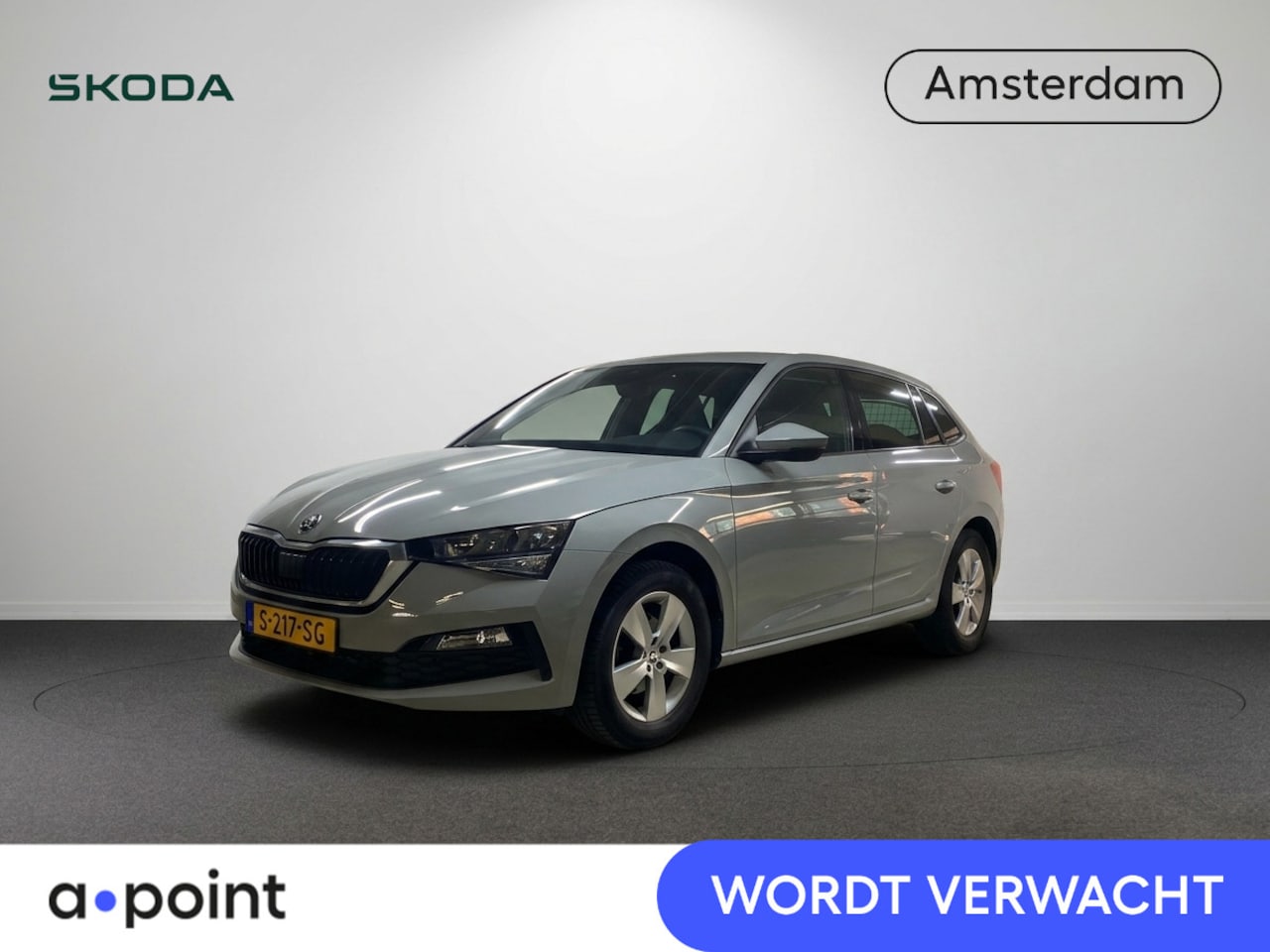 Skoda Scala - 1.0 TSI Sport Business 110 pk | Navigatie via App | Parkeersensoren achter | Autom. airco - AutoWereld.nl