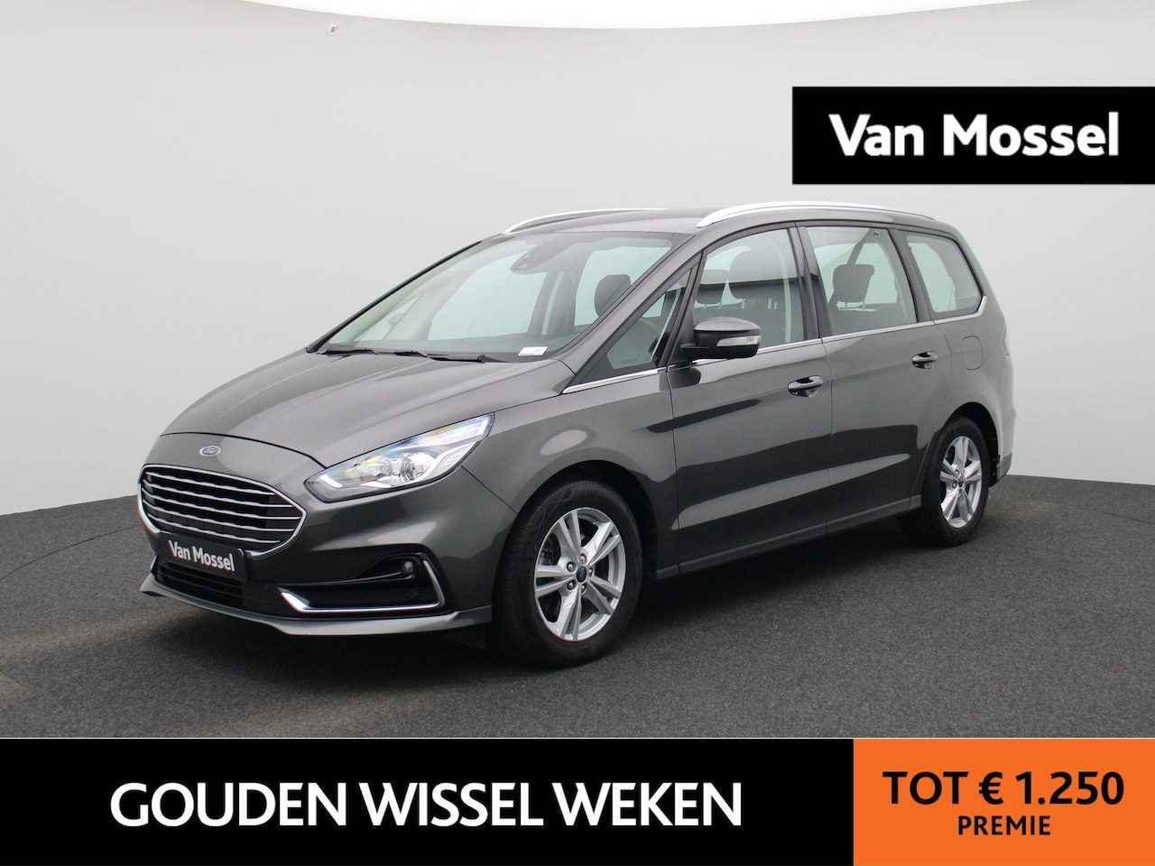 Ford Galaxy - 2.5i HEV Titanium | Automaat | 7-Persoons | Trekhaak | Parkeer sensoren | Navigatie | Stoe - AutoWereld.nl